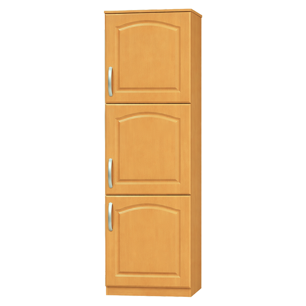 Magas konyhaszekrény, jobb, égerfa, LORA MDF NEW KLASIK S40/210/57
