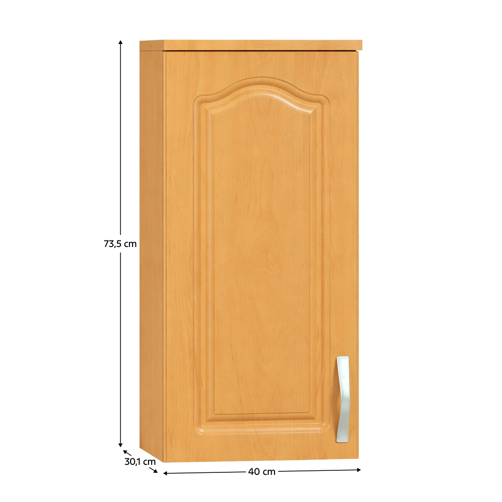 Felső konyhaszekrény, Éger, Balos, LORA MDF NEW KLASIK W40 / 735