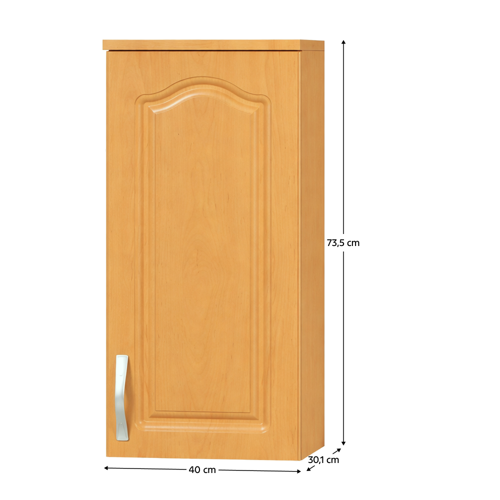 Felső konyhaszekrény, Éger, Balos, LORA MDF NEW KLASIK W40 / 735