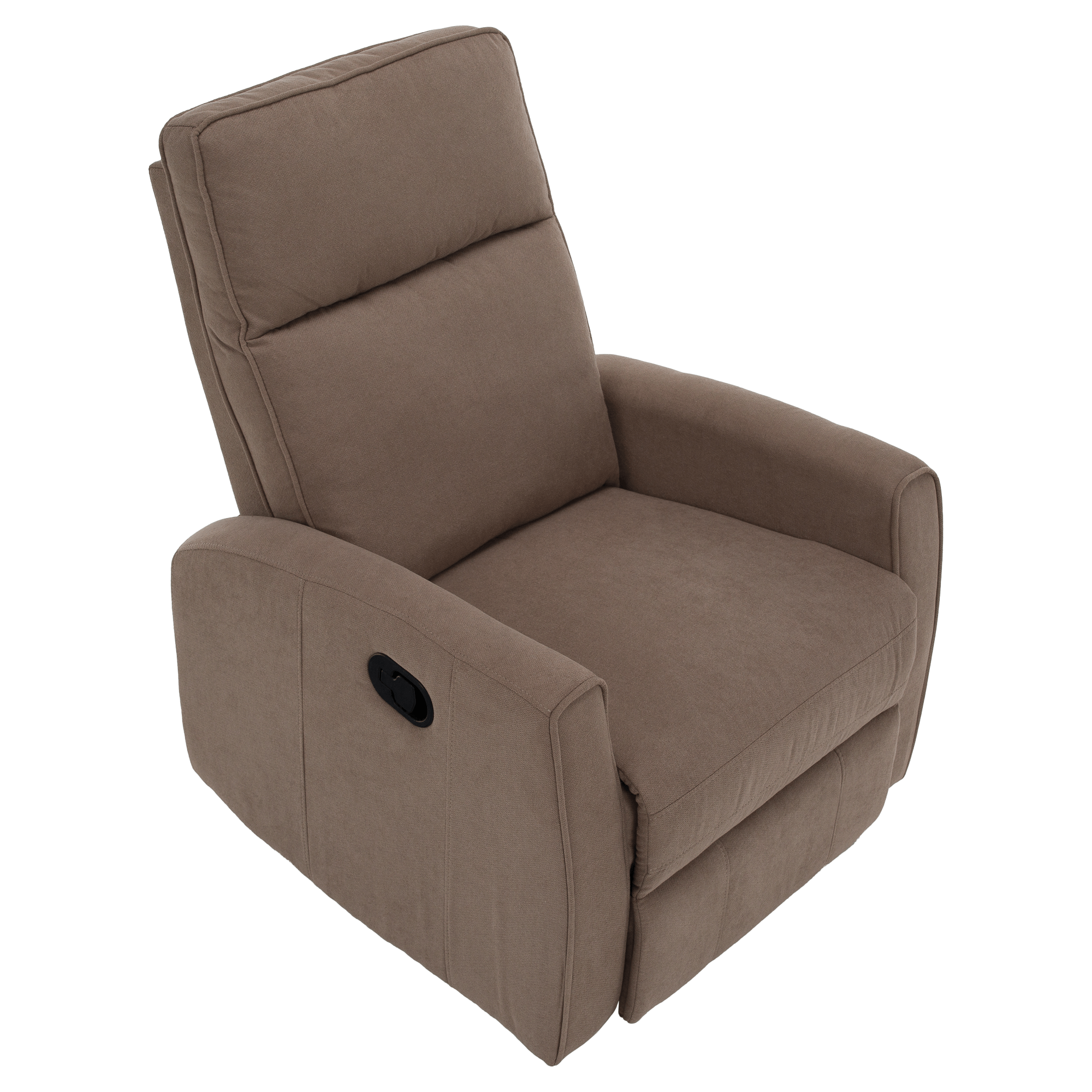 Relax forgószék fotel, szürkésbarna taupe, MEKENZI