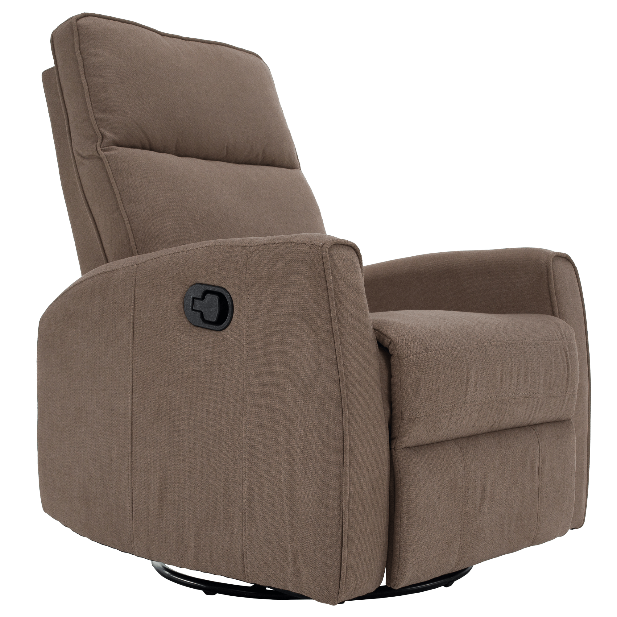 Relax forgószék fotel, szürkésbarna taupe, MEKENZI