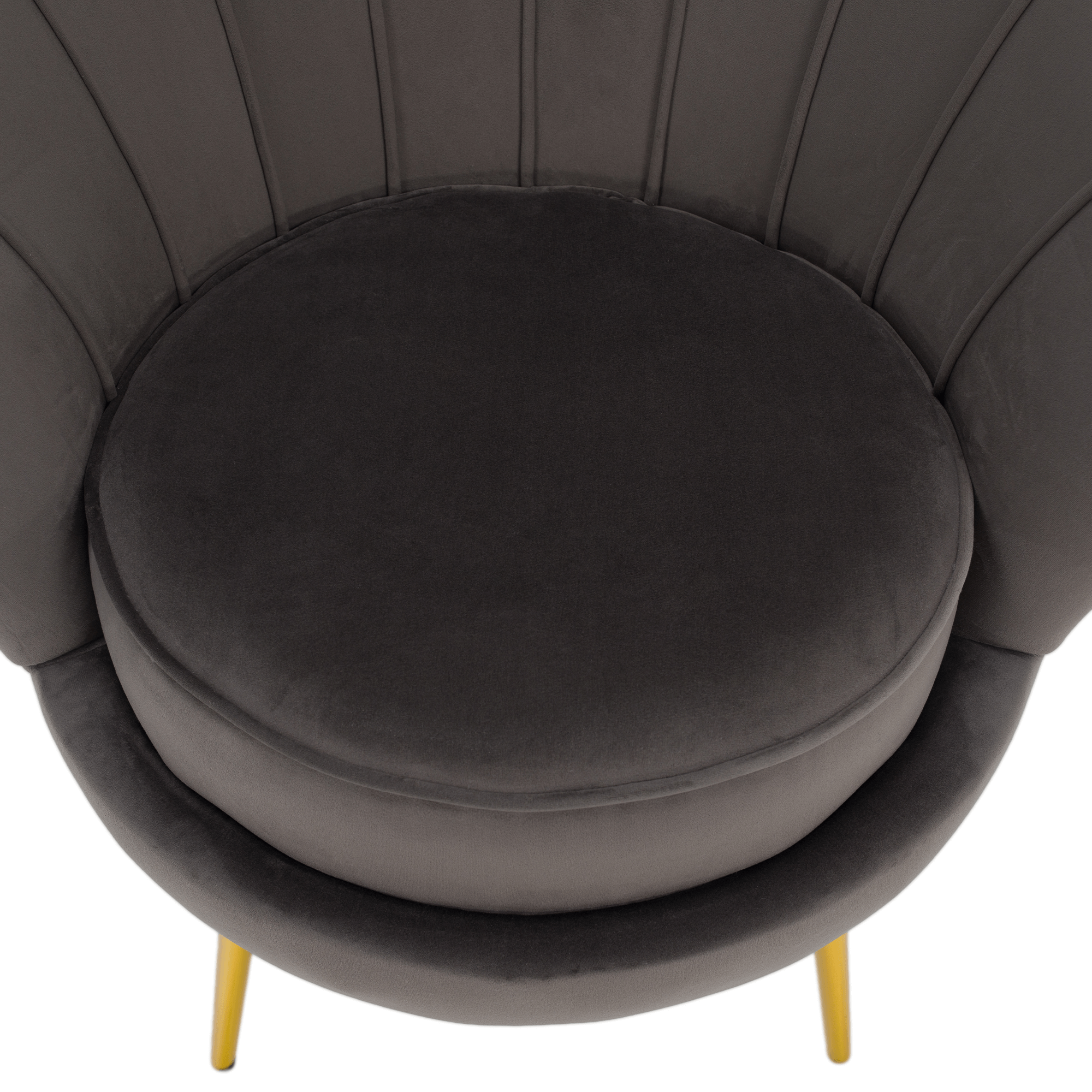 Art-deco stílusú fotel, Velvet szövet/gold arany króm, NOBLEO