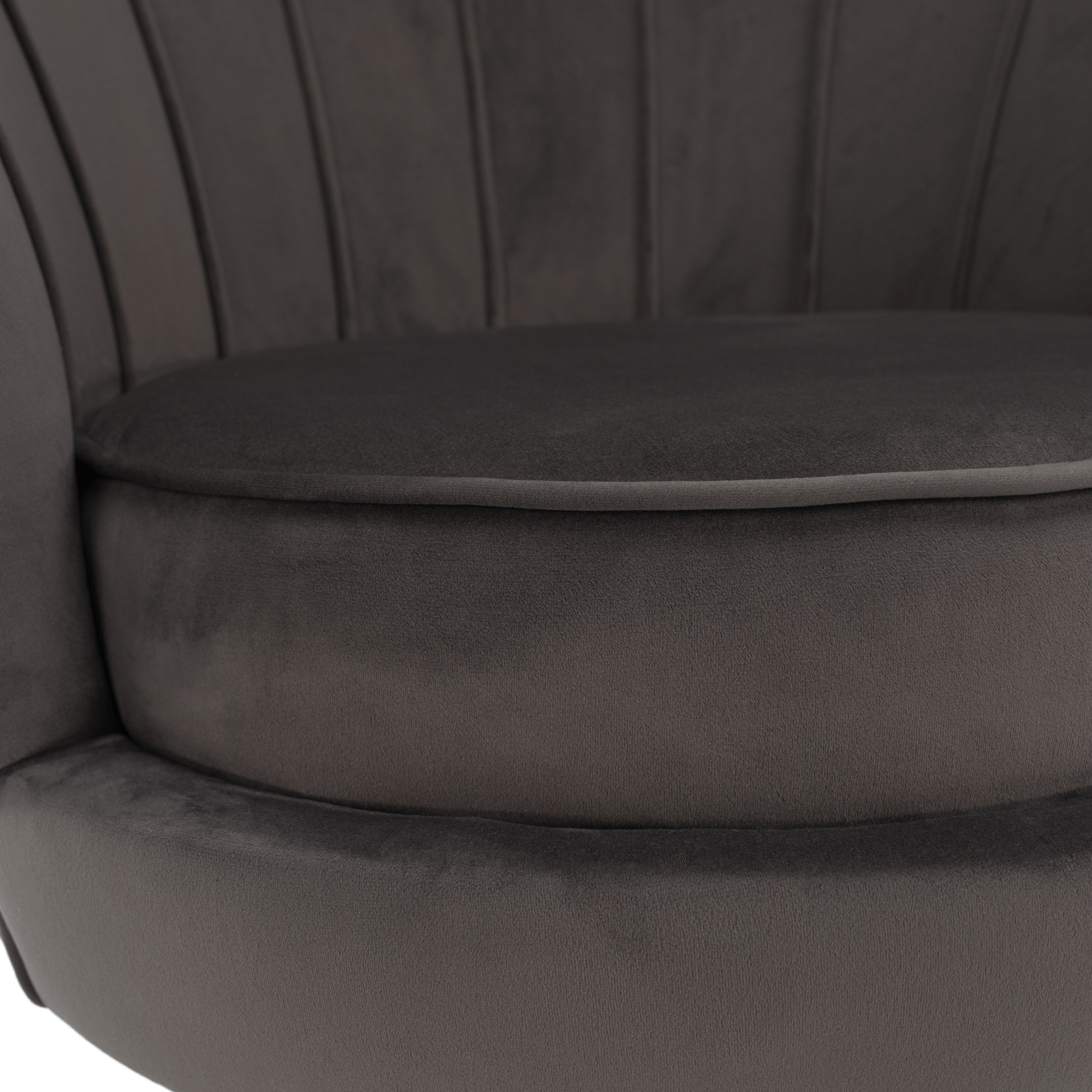 Art-deco stílusú fotel, Velvet szövet/gold arany króm, NOBLEO