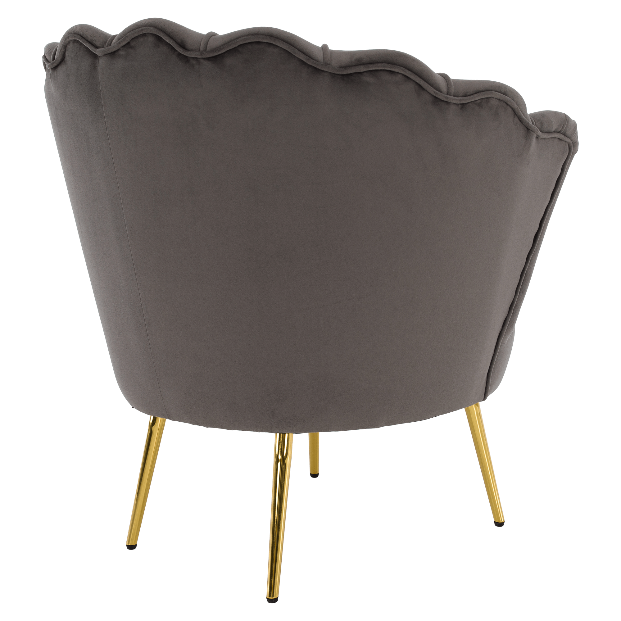 Art-deco stílusú fotel, Velvet szövet/gold arany króm, NOBLEO