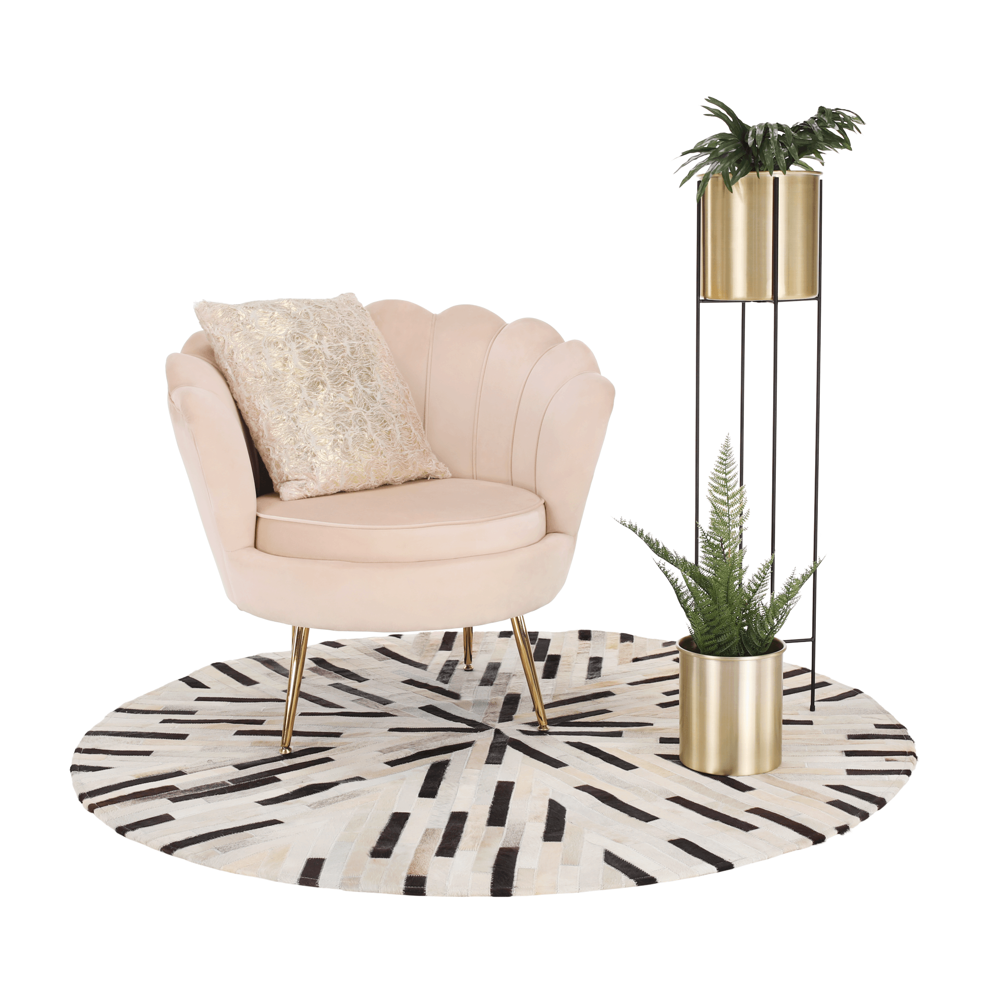 Fotel Art-deco stílusban, smaragd Velvet anyag/gold króm-arany, NOBLIN