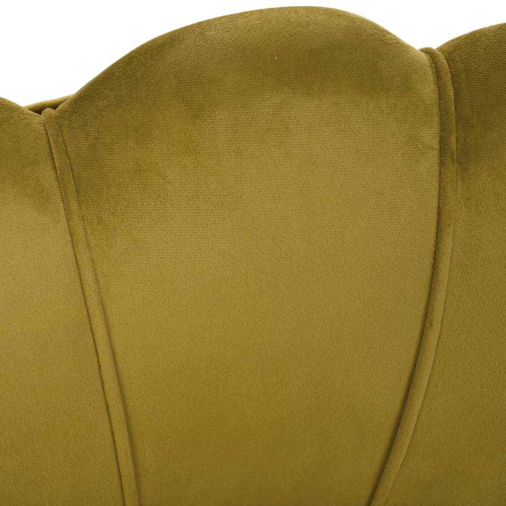 Fotel Art-deco stílusban, smaragd Velvet anyag/gold króm-arany, NOBLIN