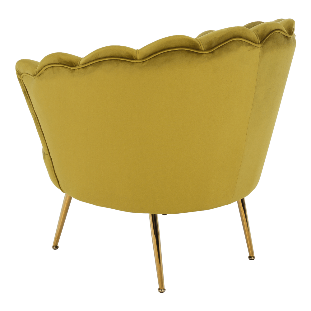 Fotel Art-deco stílusban, smaragd Velvet anyag/gold króm-arany, NOBLIN