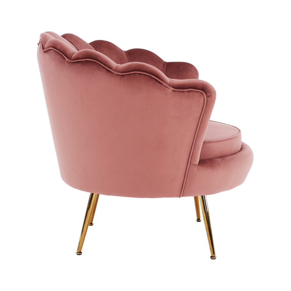 Fotel Art-deco stílusban, smaragd Velvet anyag/gold króm-arany, NOBLIN