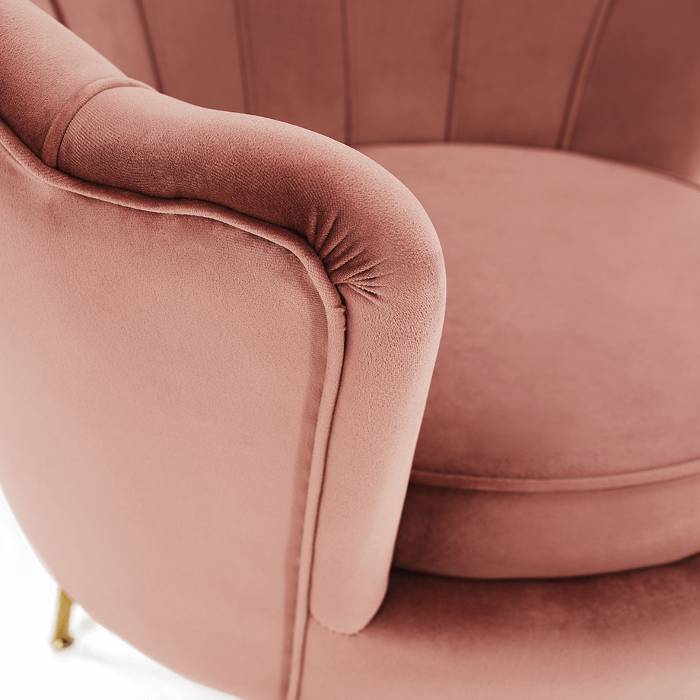 Fotel Art-deco stílusban, smaragd Velvet anyag/gold króm-arany, NOBLIN