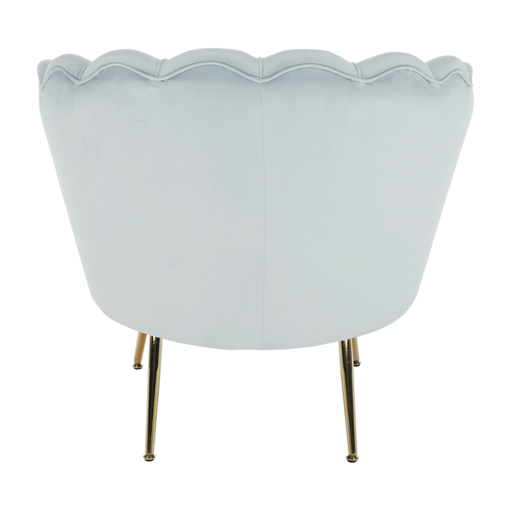 Fotel Art-deco stílusban, smaragd Velvet anyag/gold króm-arany, NOBLIN