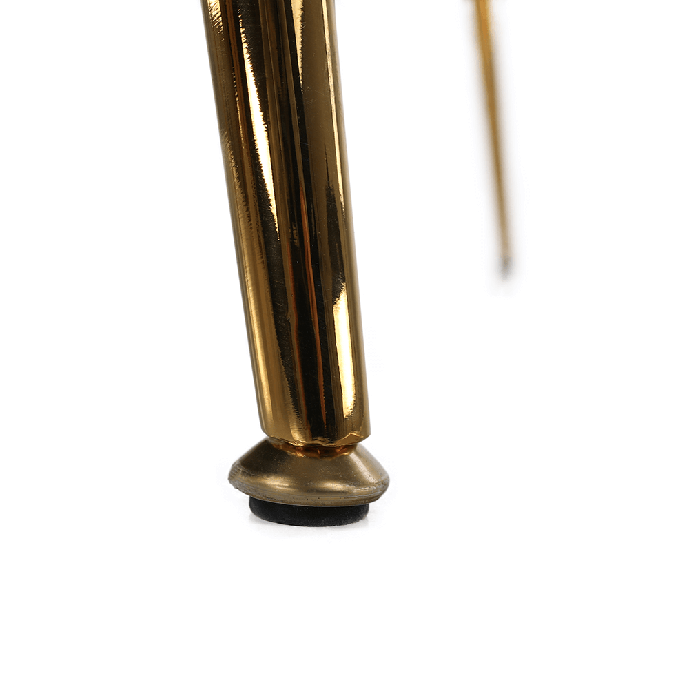 Pad Art-deco stílusban, smaragd Velvet anyag/gold króm-arany, NOBLIN