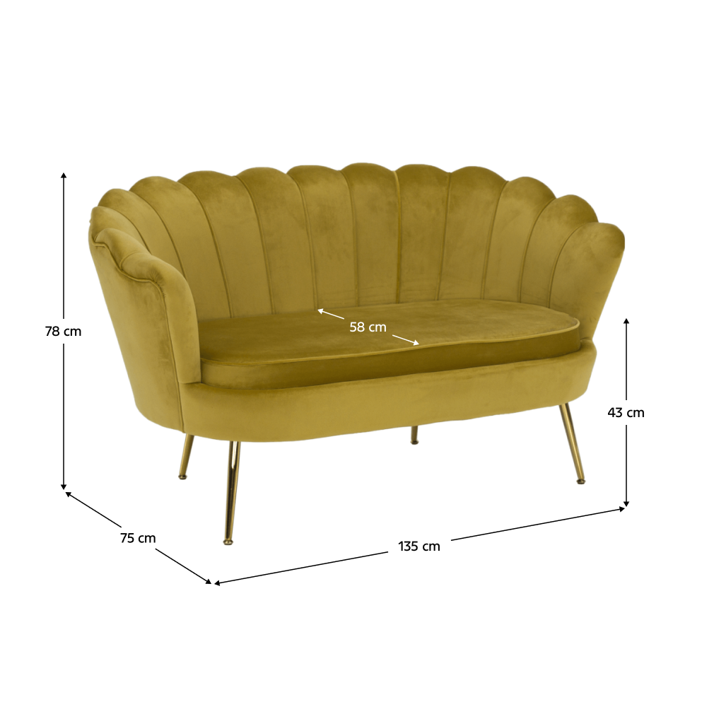 Pad Art-deco stílusban, smaragd Velvet anyag/gold króm-arany, NOBLIN