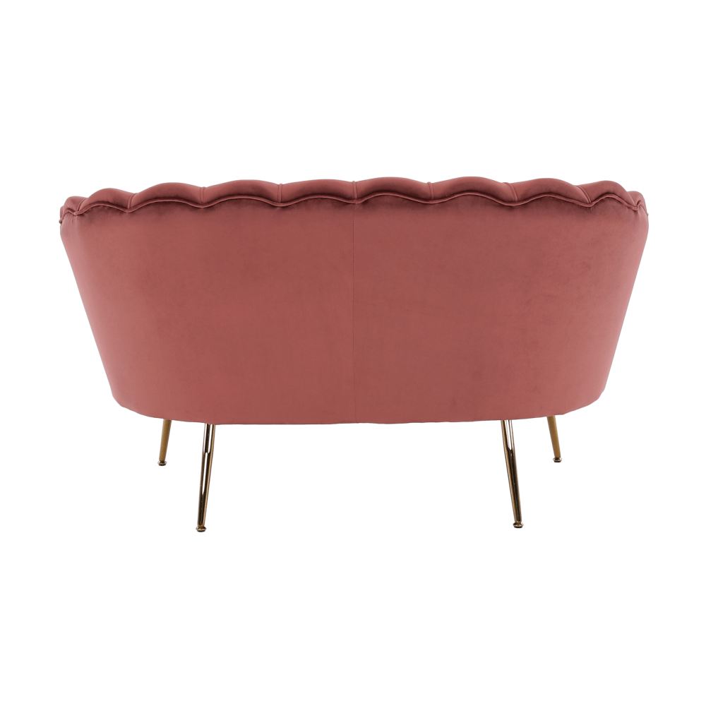 Pad Art-deco stílusban, smaragd Velvet anyag/gold króm-arany, NOBLIN
