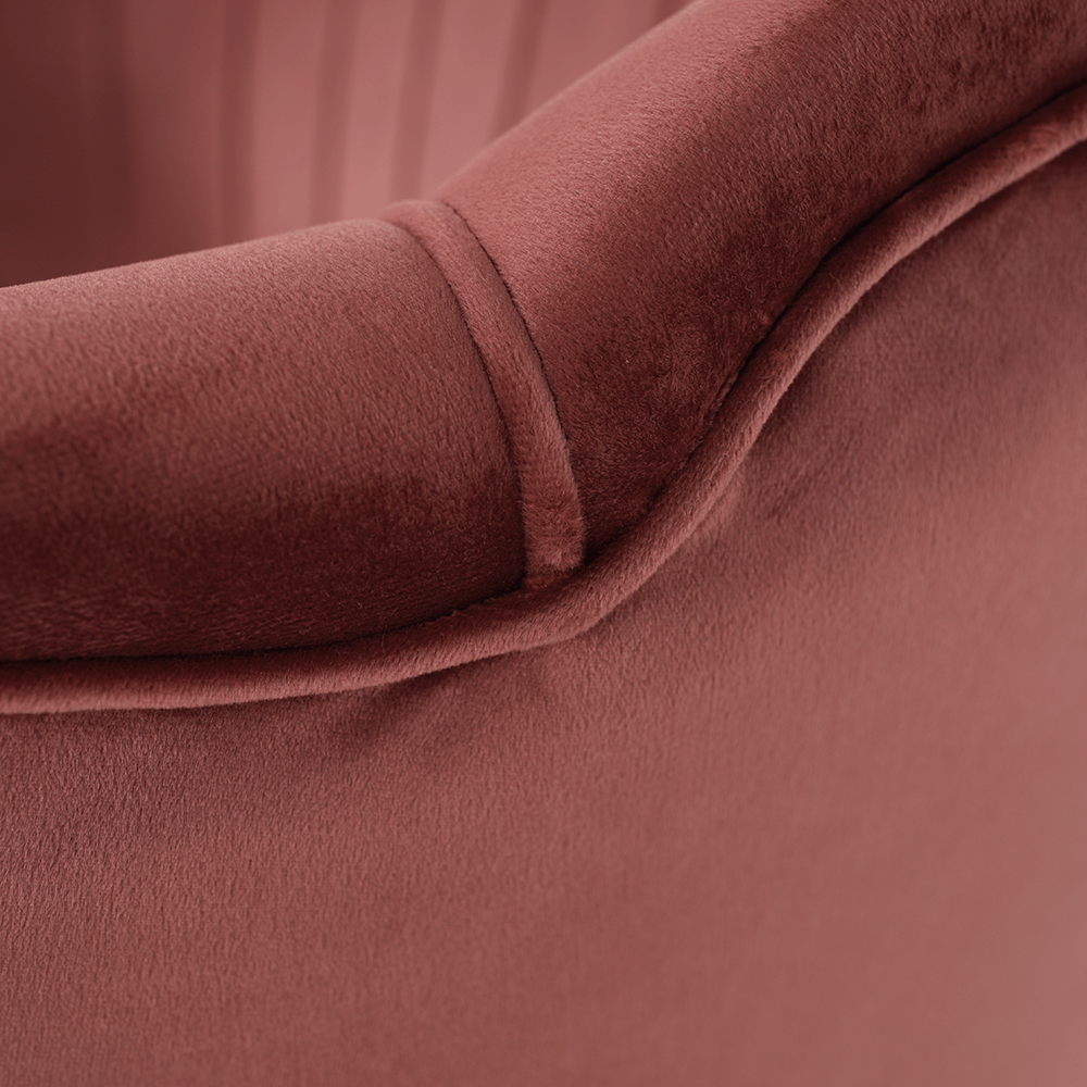 Pad Art-deco stílusban, smaragd Velvet anyag/gold króm-arany, NOBLIN