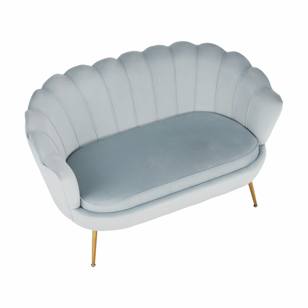 Pad Art-deco stílusban, smaragd Velvet anyag/gold króm-arany, NOBLIN