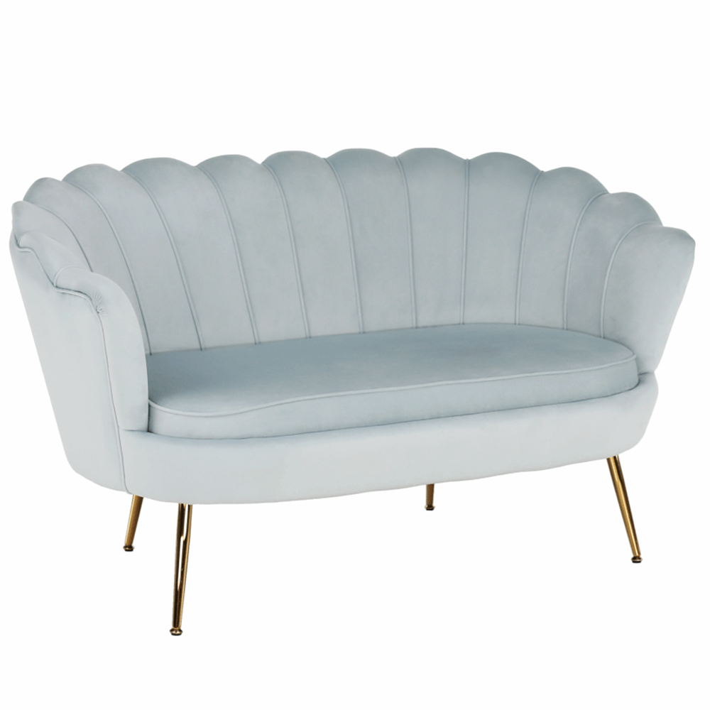 Pad Art-deco stílusban, smaragd Velvet anyag/gold króm-arany, NOBLIN