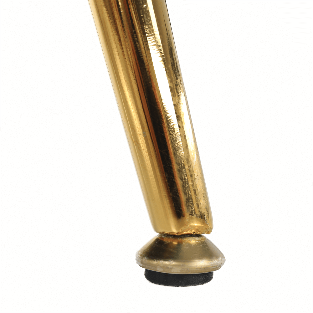 Pad Art-deco stílusban, smaragd Velvet anyag/gold króm-arany, NOBLIN