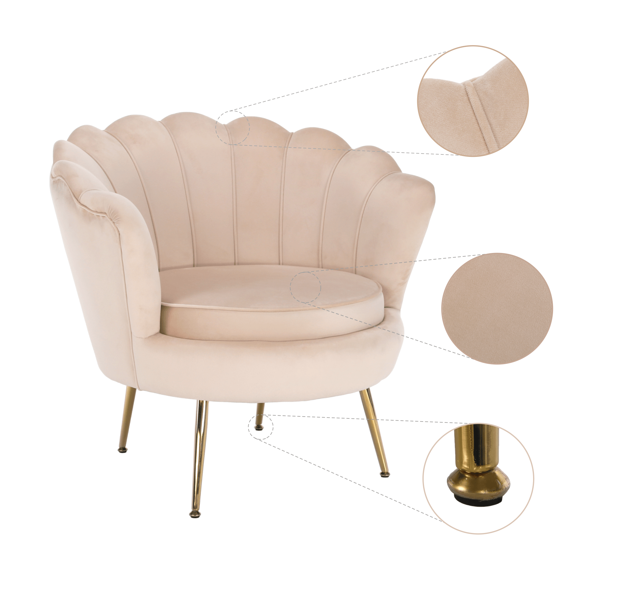Fotel Art-deco stílusban, smaragd Velvet anyag/gold króm-arany, NOBLIN