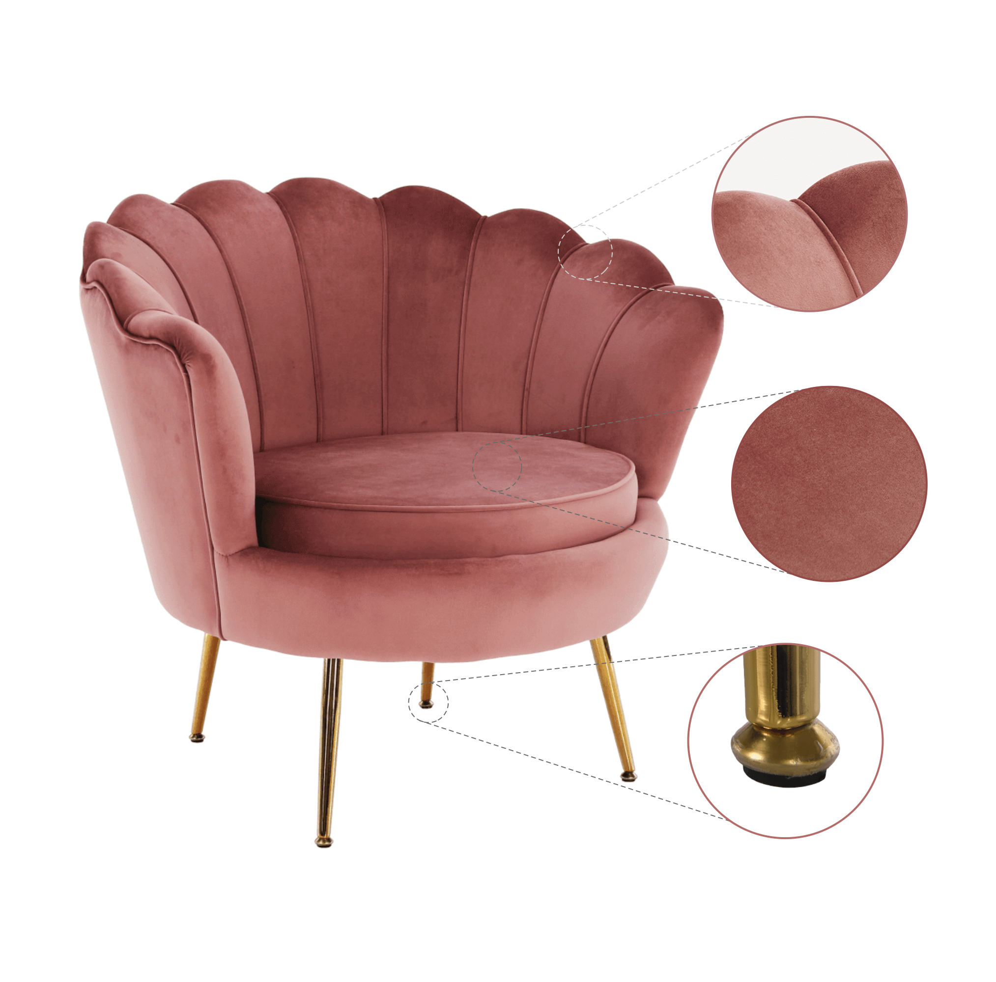 Fotel Art-deco stílusban, smaragd Velvet anyag/gold króm-arany, NOBLIN