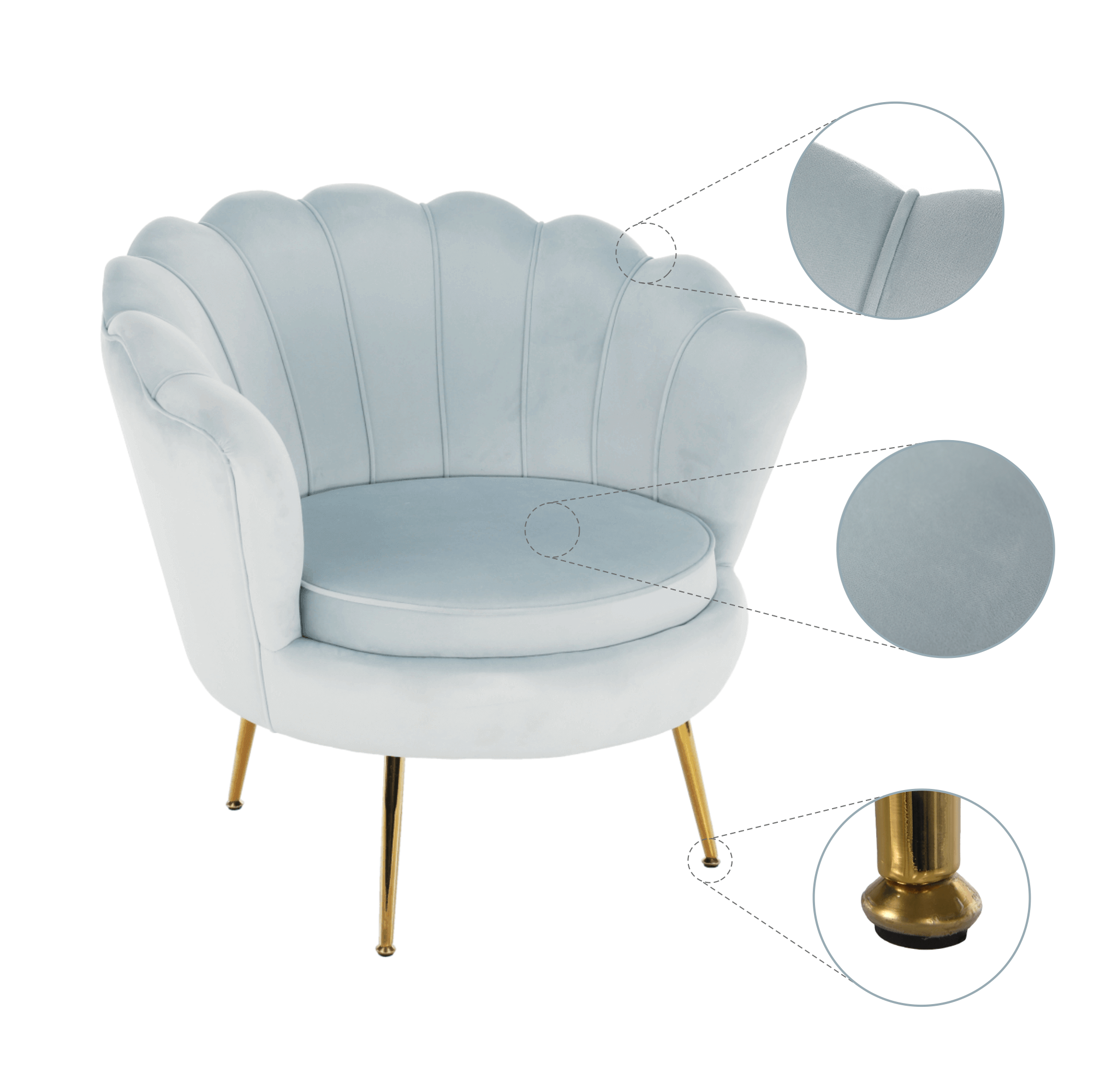 Fotel Art-deco stílusban, smaragd Velvet anyag/gold króm-arany, NOBLIN
