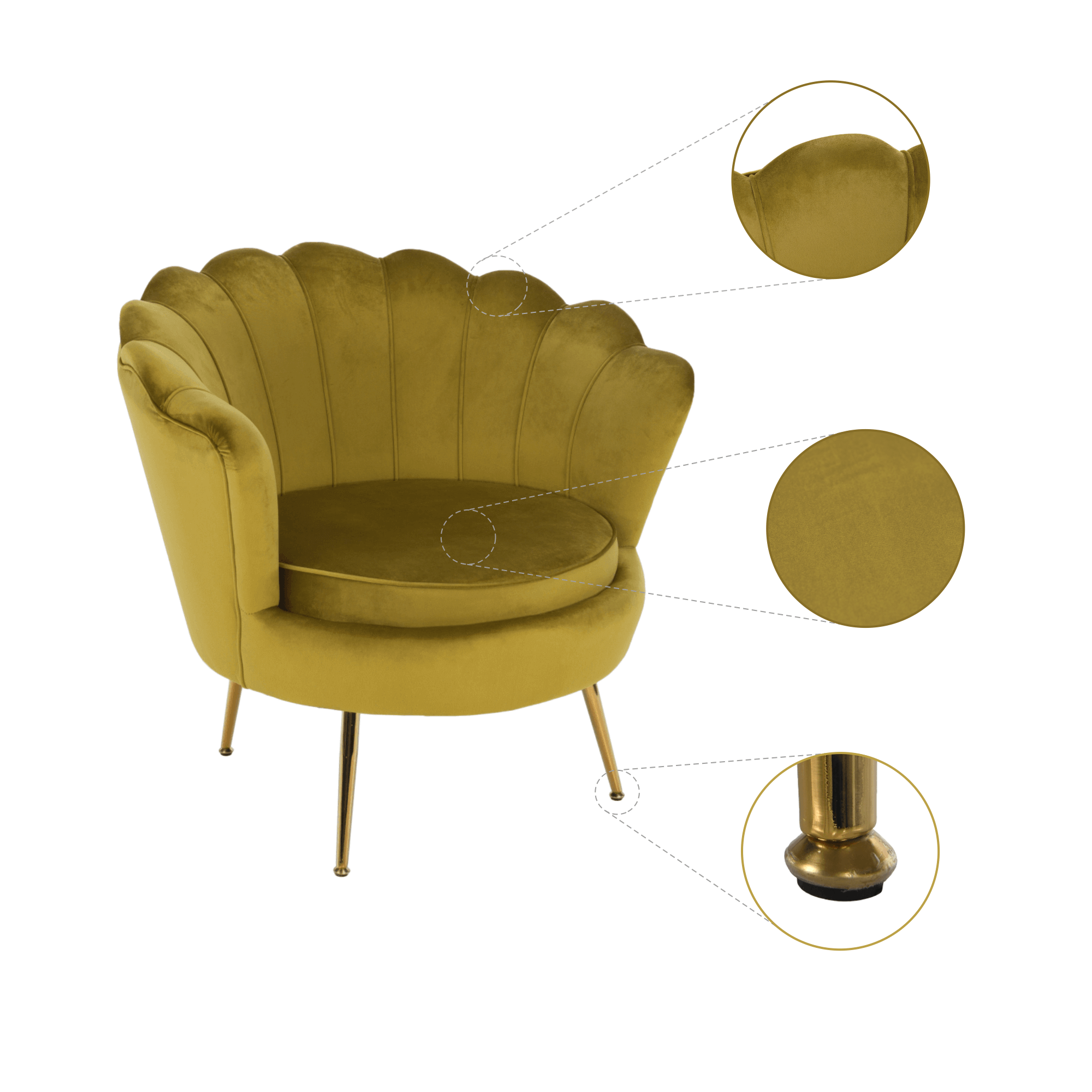 Fotel Art-deco stílusban, smaragd Velvet anyag/gold króm-arany, NOBLIN