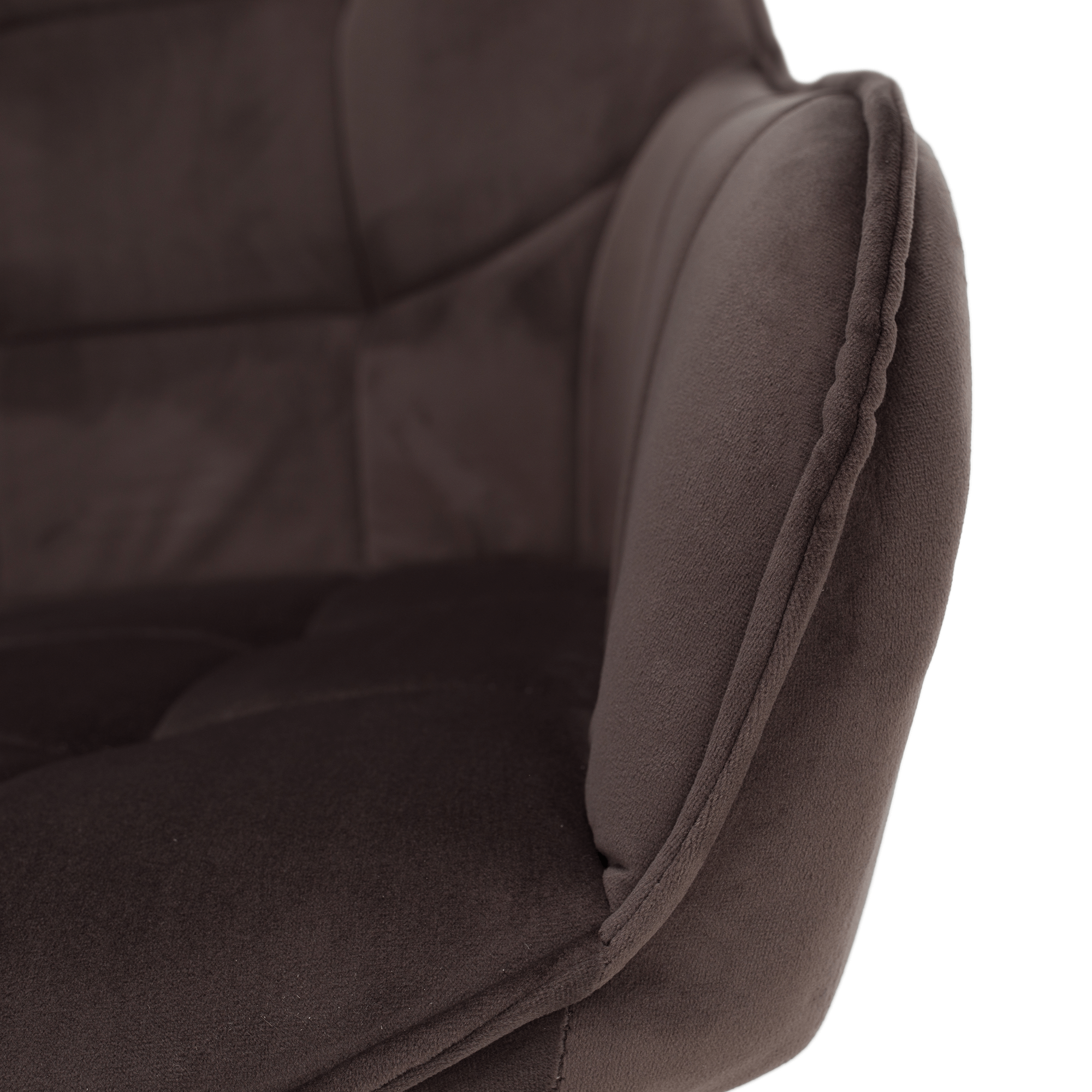 Design fotel, Velvet/fekete, PETIN