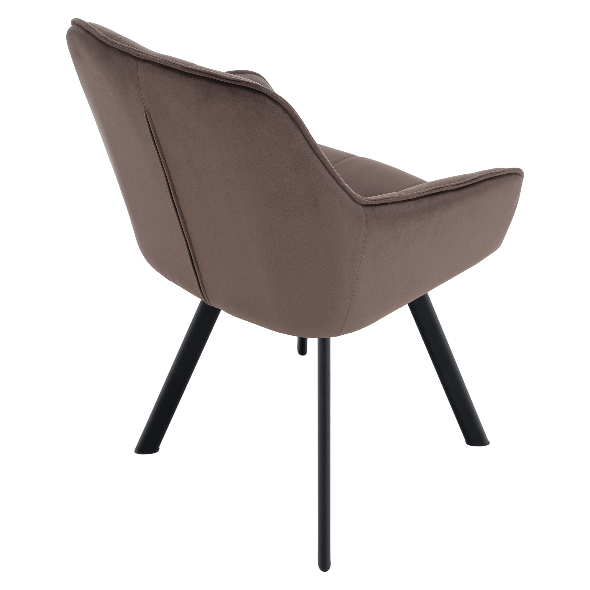Design fotel, Velvet/fekete, PETIN