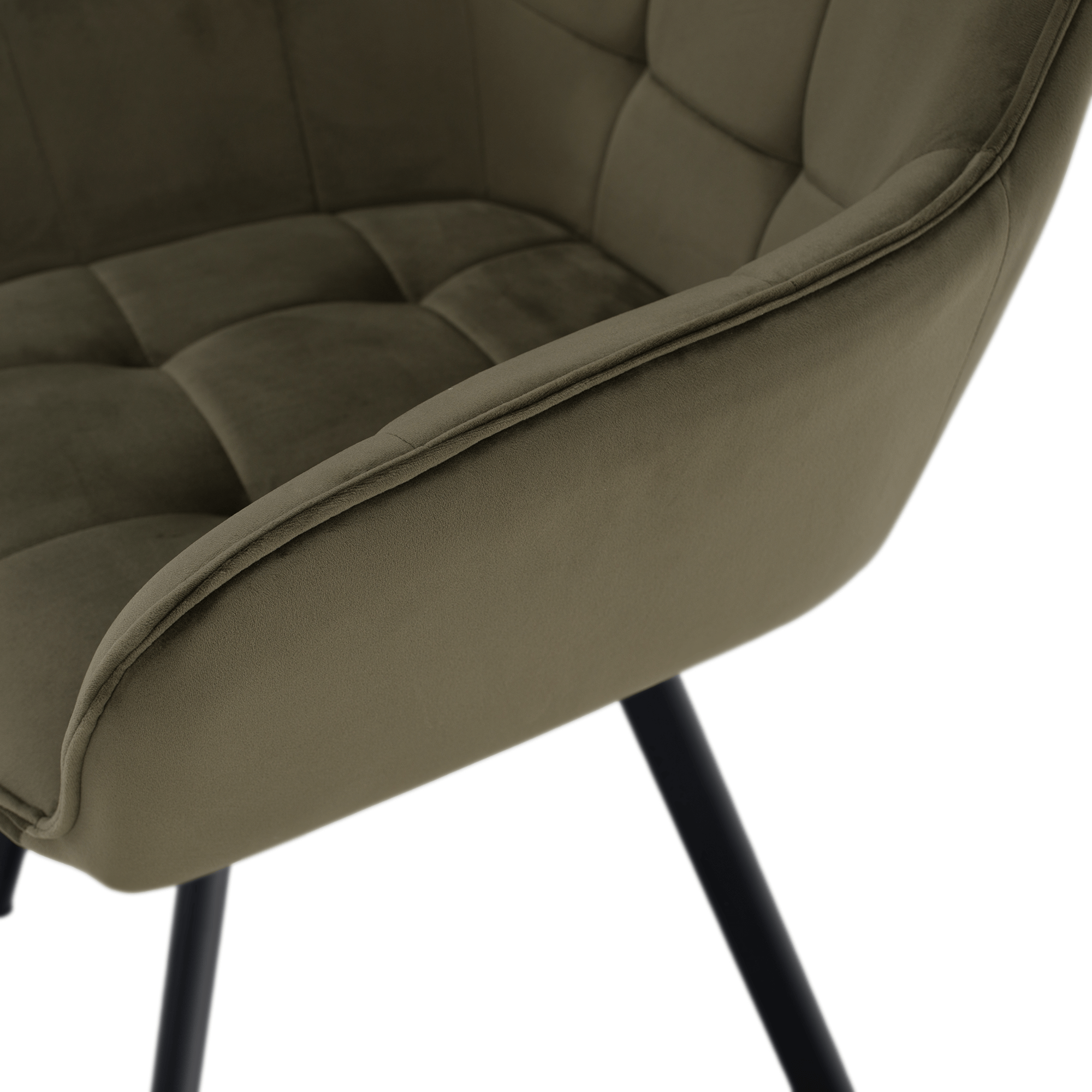 Design fotel, Velvet/fekete, PETIN