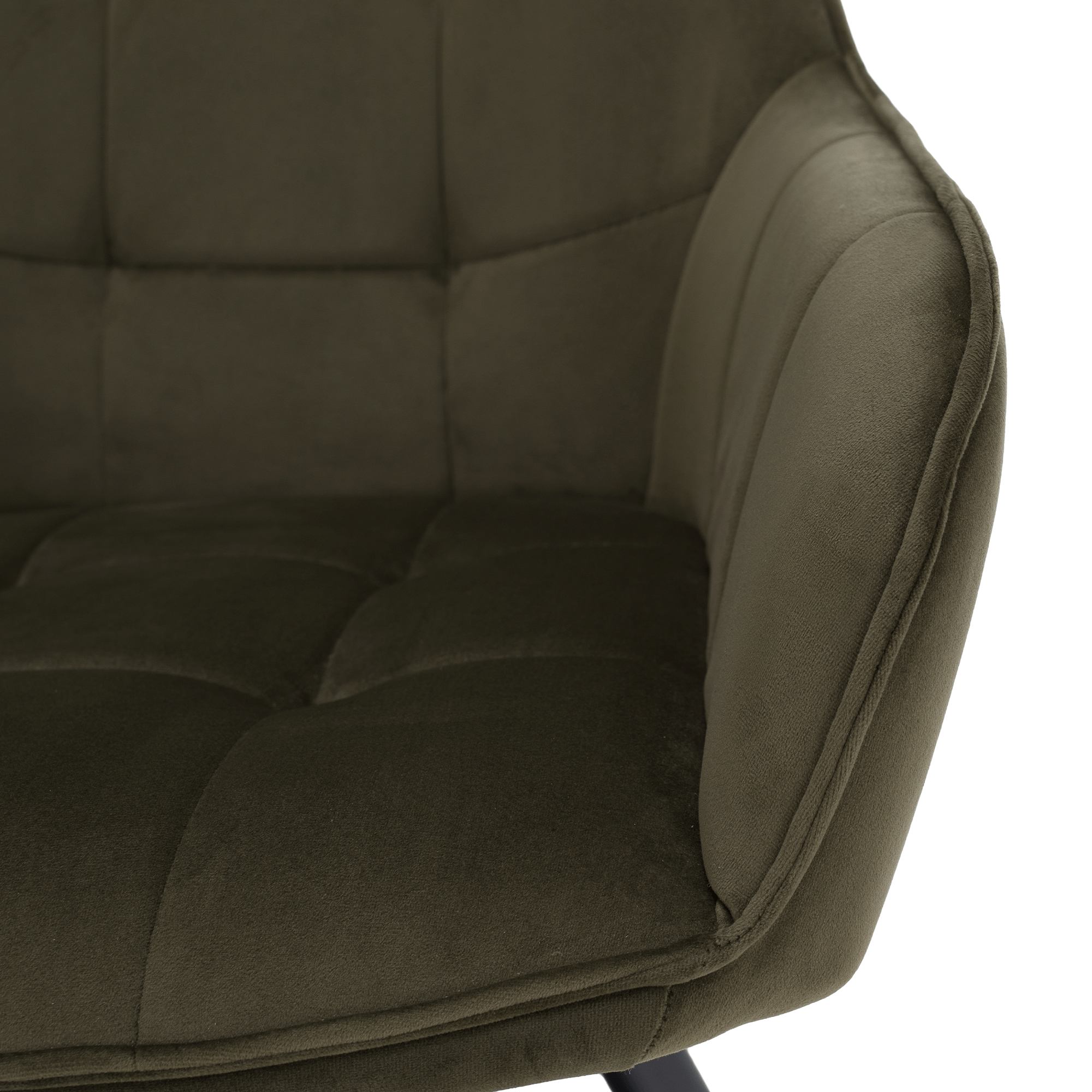 Design fotel, Velvet/fekete, PETIN