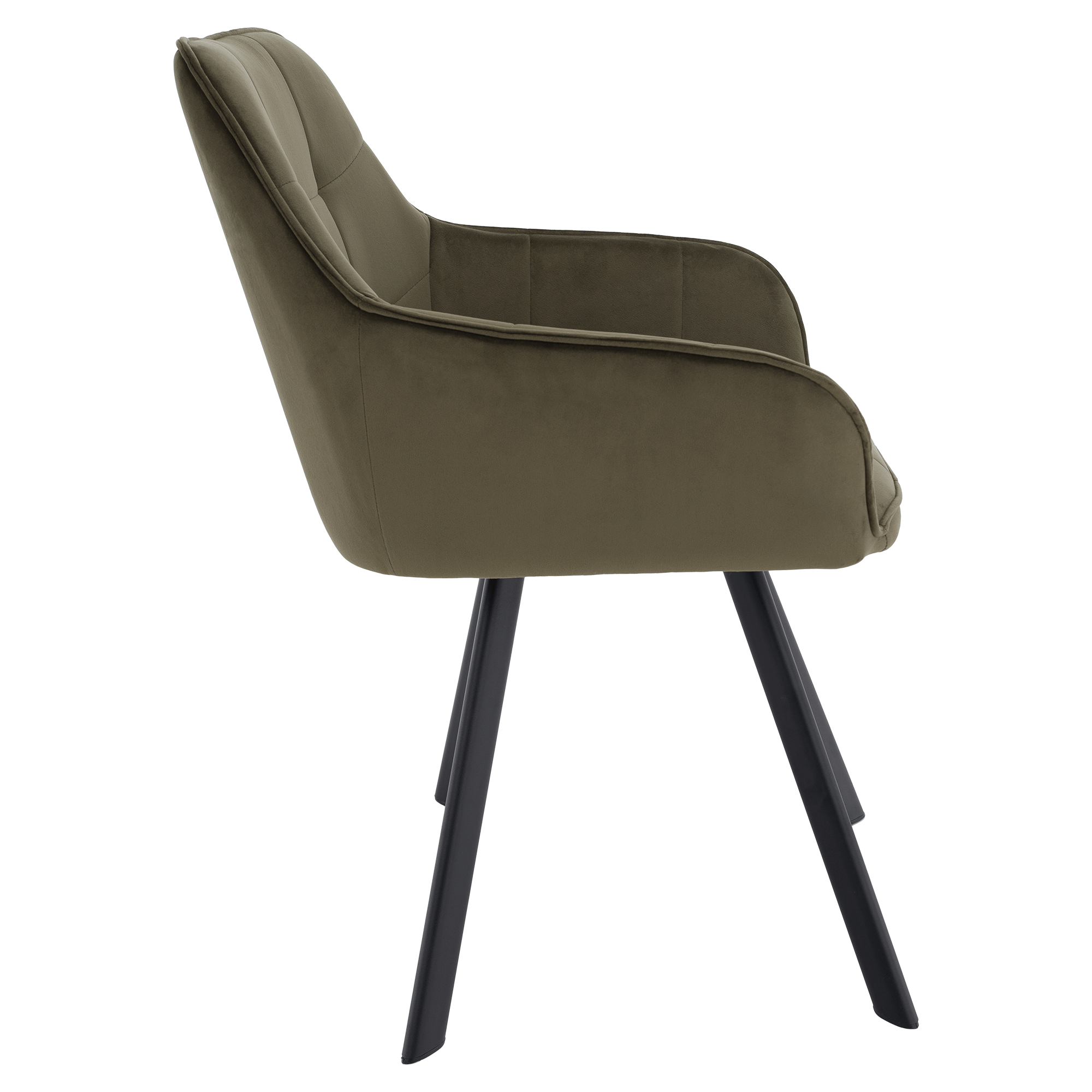 Design fotel, Velvet/fekete, PETIN
