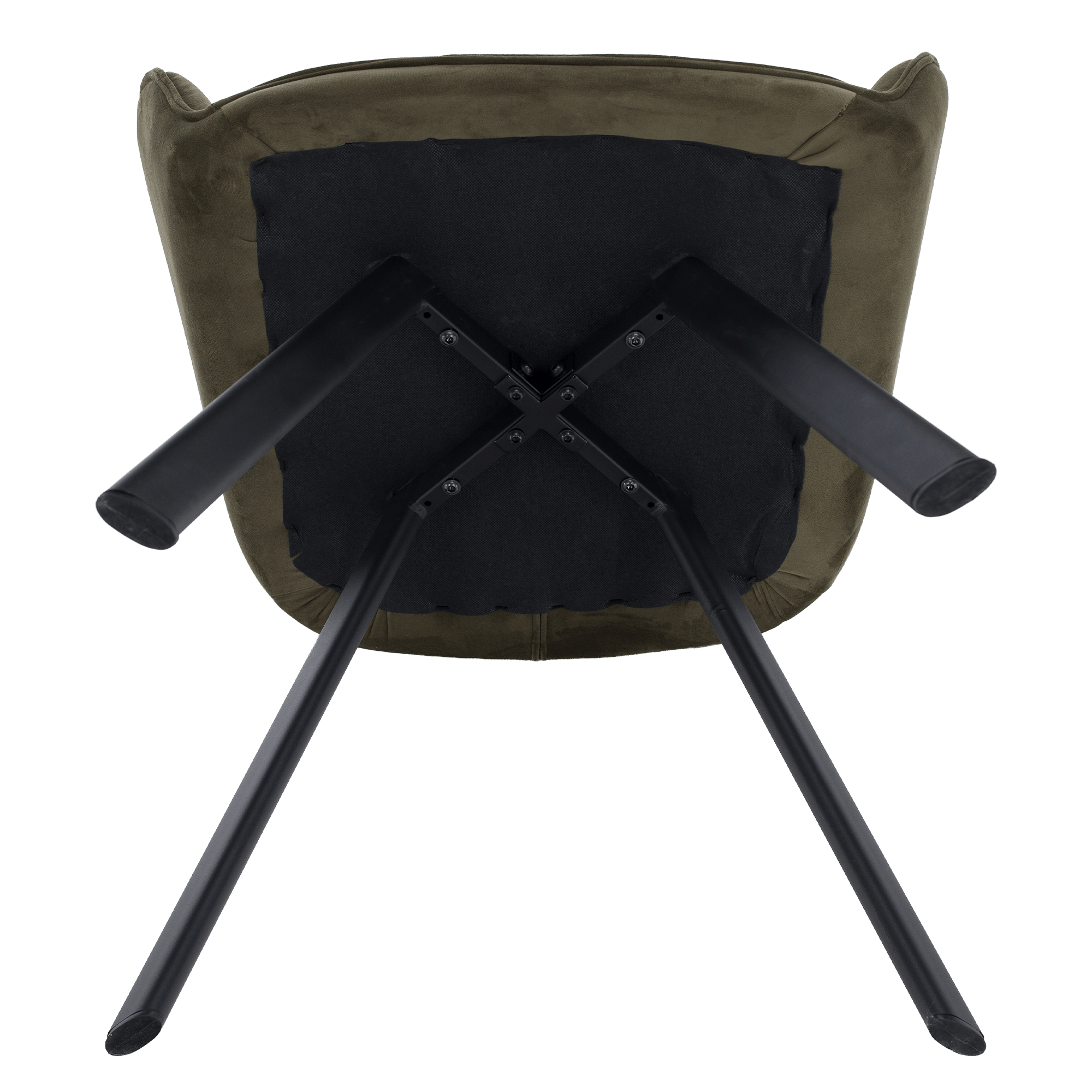Design fotel, Velvet/fekete, PETIN