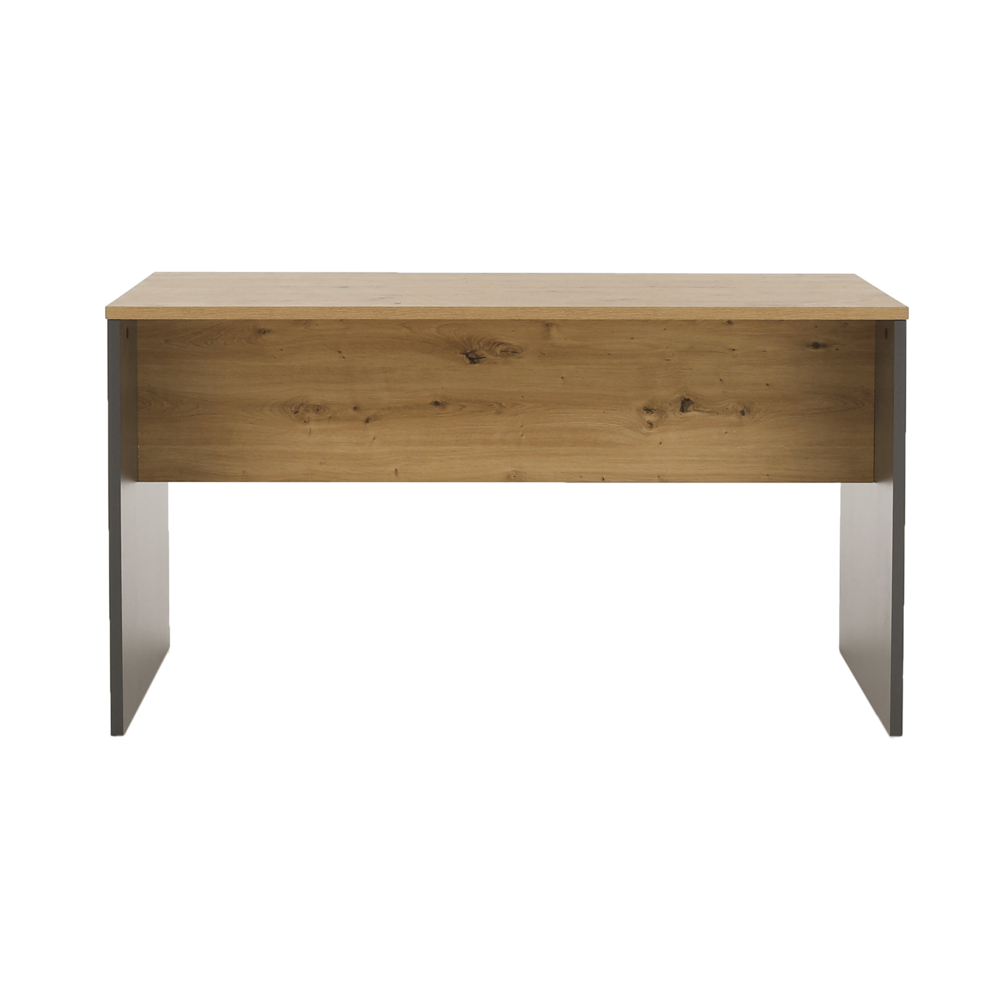 Íróasztal, grafit/tölgyfa artisan, RIOMA NEW TYP 11