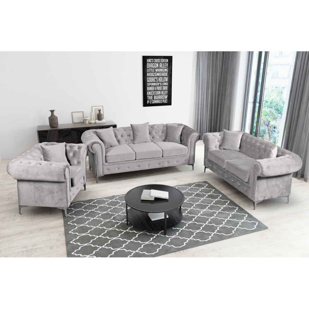 Luxus fotel, Velvet szövet, ROMANO