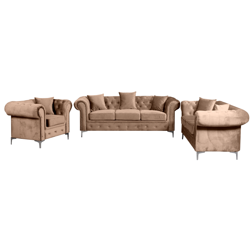 Luxus fotel, Velvet szövet, ROMANO