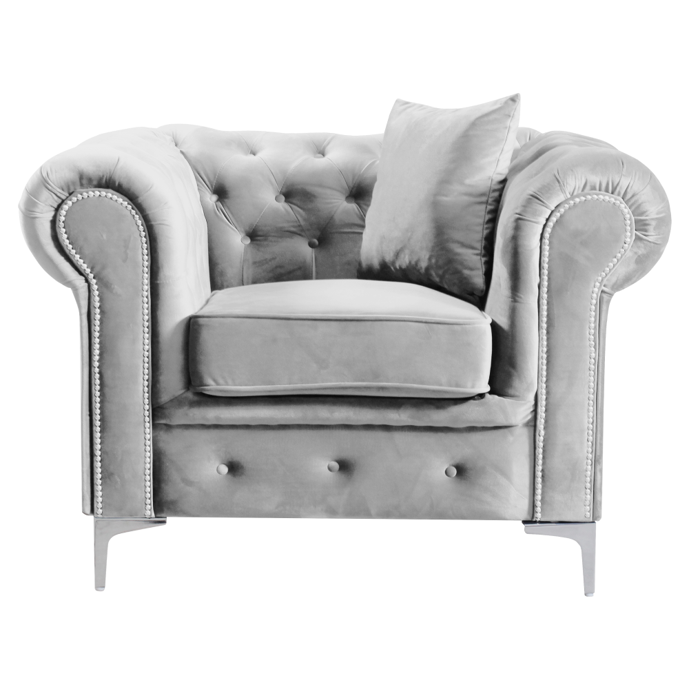 Luxus fotel, Velvet szövet, ROMANO