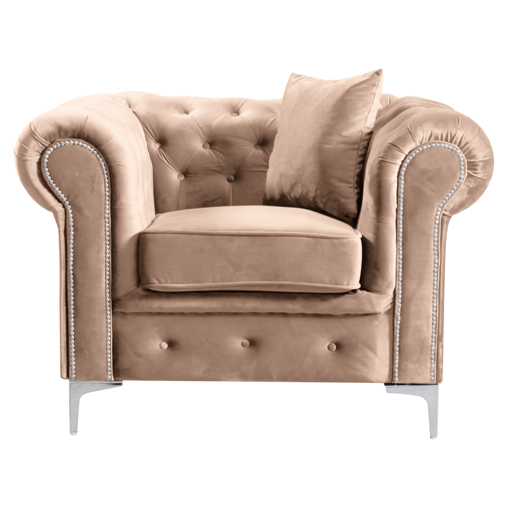 Luxus fotel, Velvet szövet, ROMANO