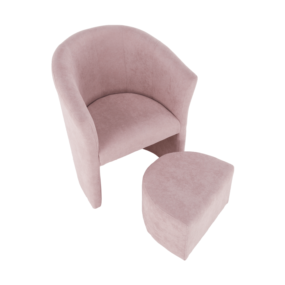 Klub fotel puffal, ROSE