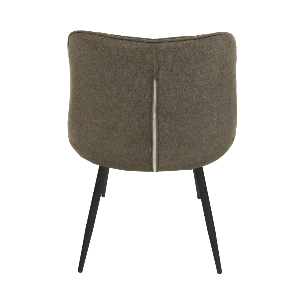 Szék, szürkésbarna taupe/fekete, SARIN