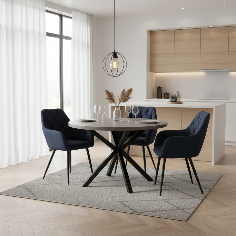 Design fotel, bézs Velvet szövet, VERIO NEW