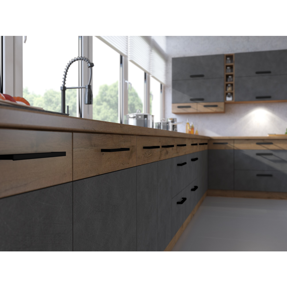 Magas szekrény, lancelot tölgy/ fehér extra magas fényű HG , VEGA 60 DK-210 2F