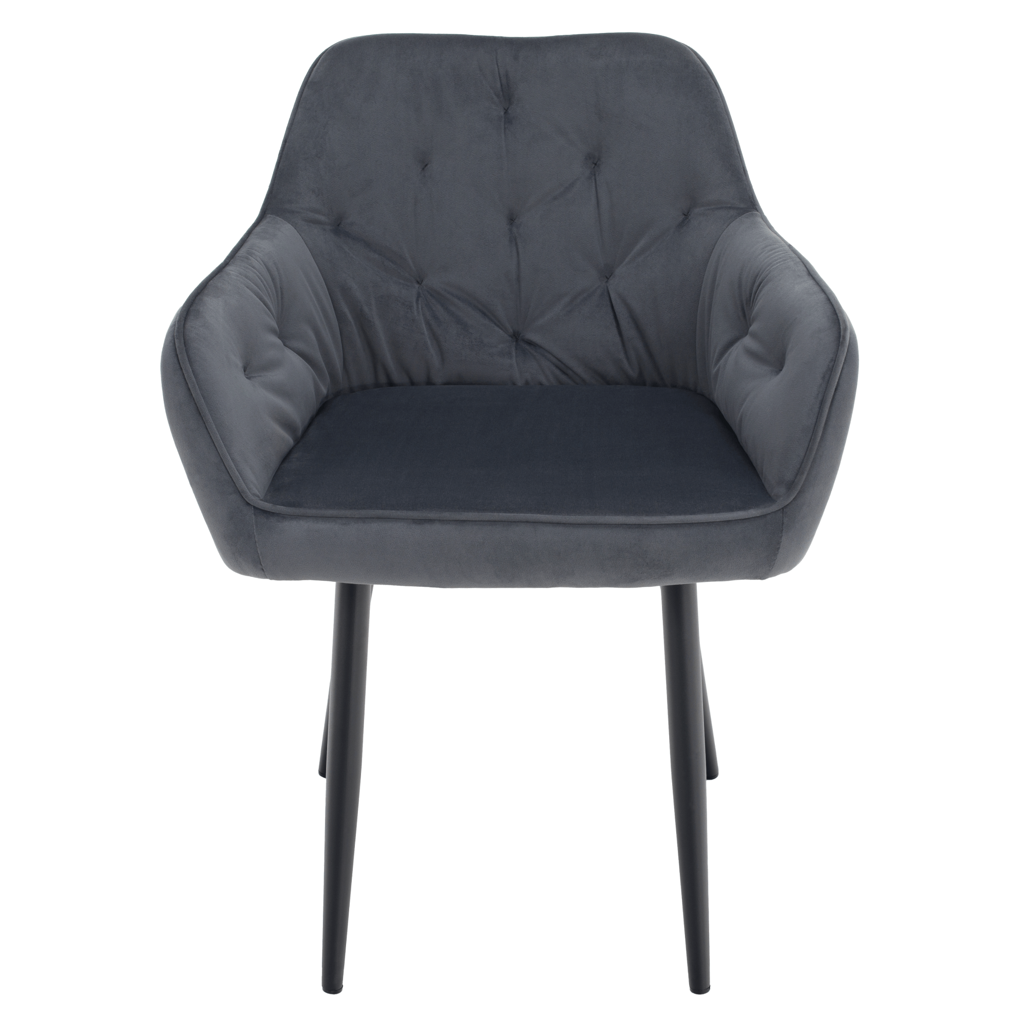 Design fotel, szürke Velvet szövet, VERIO