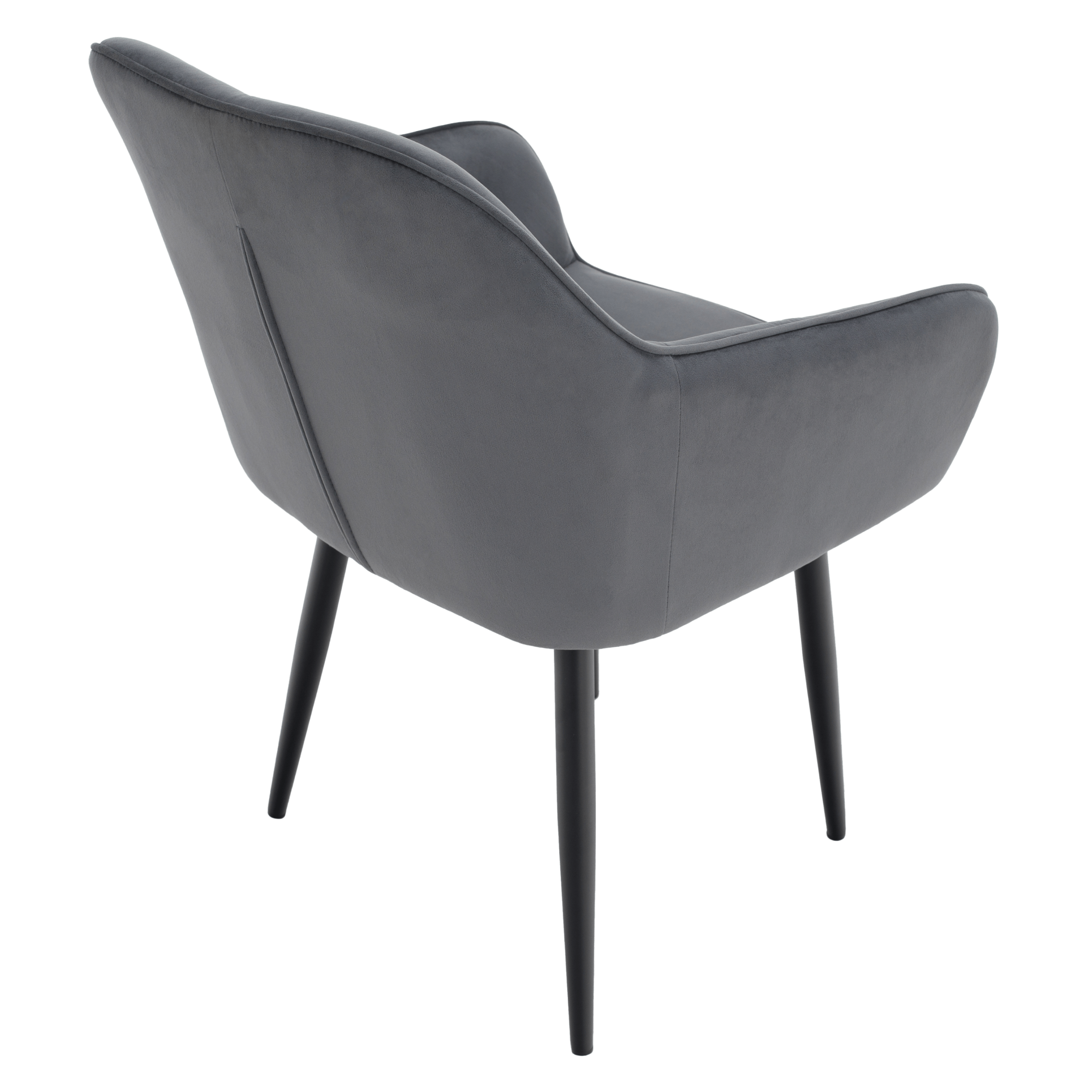 Design fotel, szürke Velvet szövet, VERIO