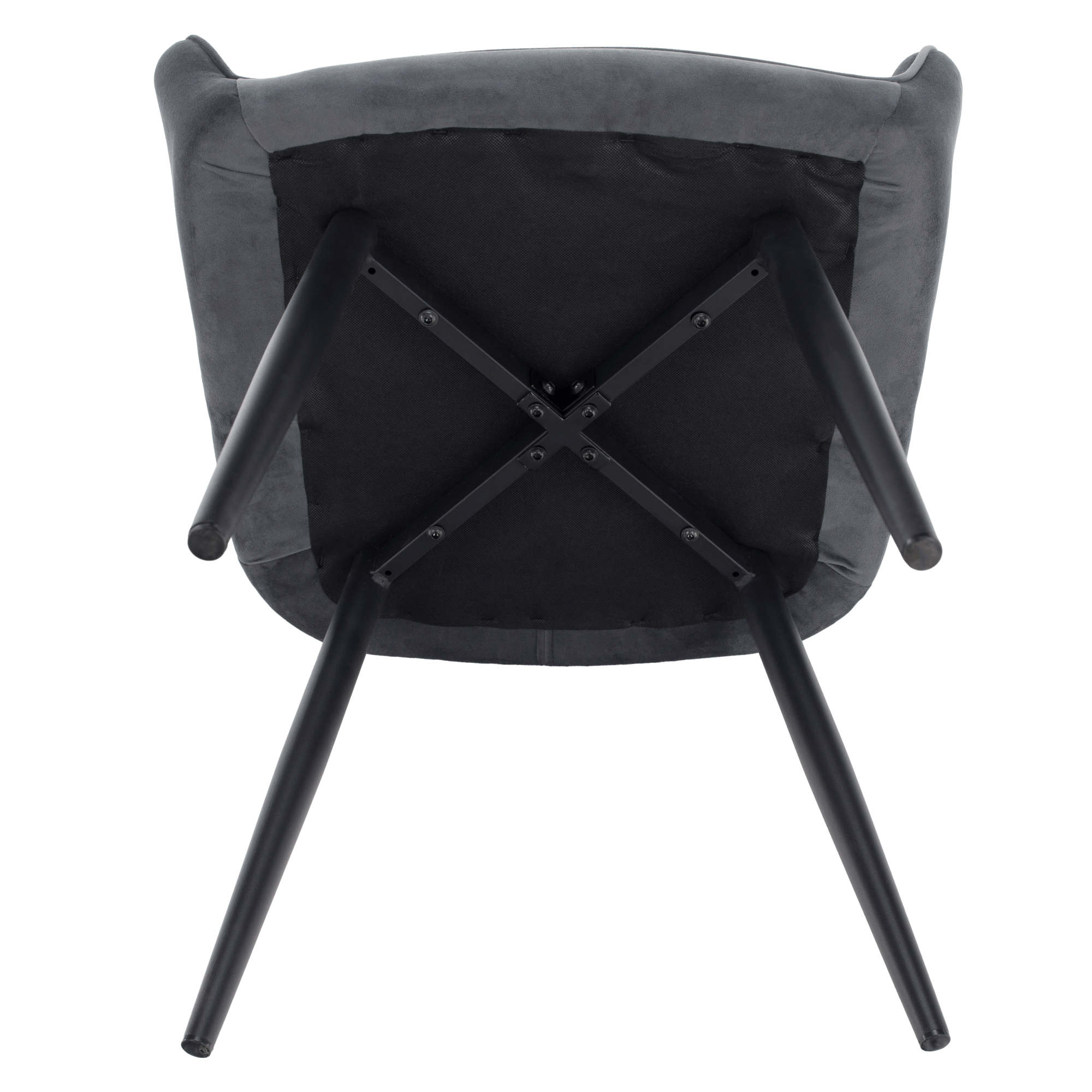 Design fotel, szürke Velvet szövet, VERIO