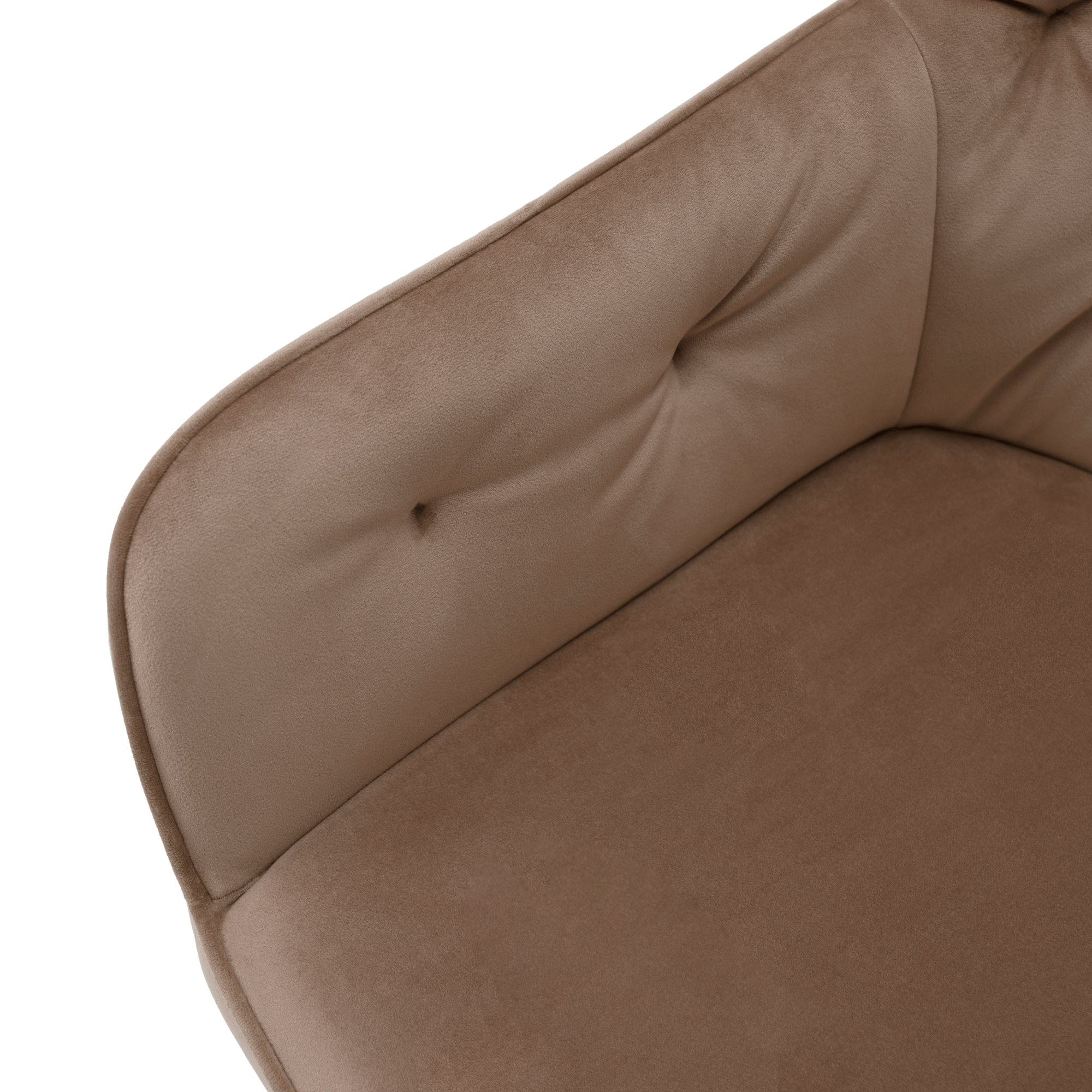 Design fotel, szürke Velvet szövet, VERIO