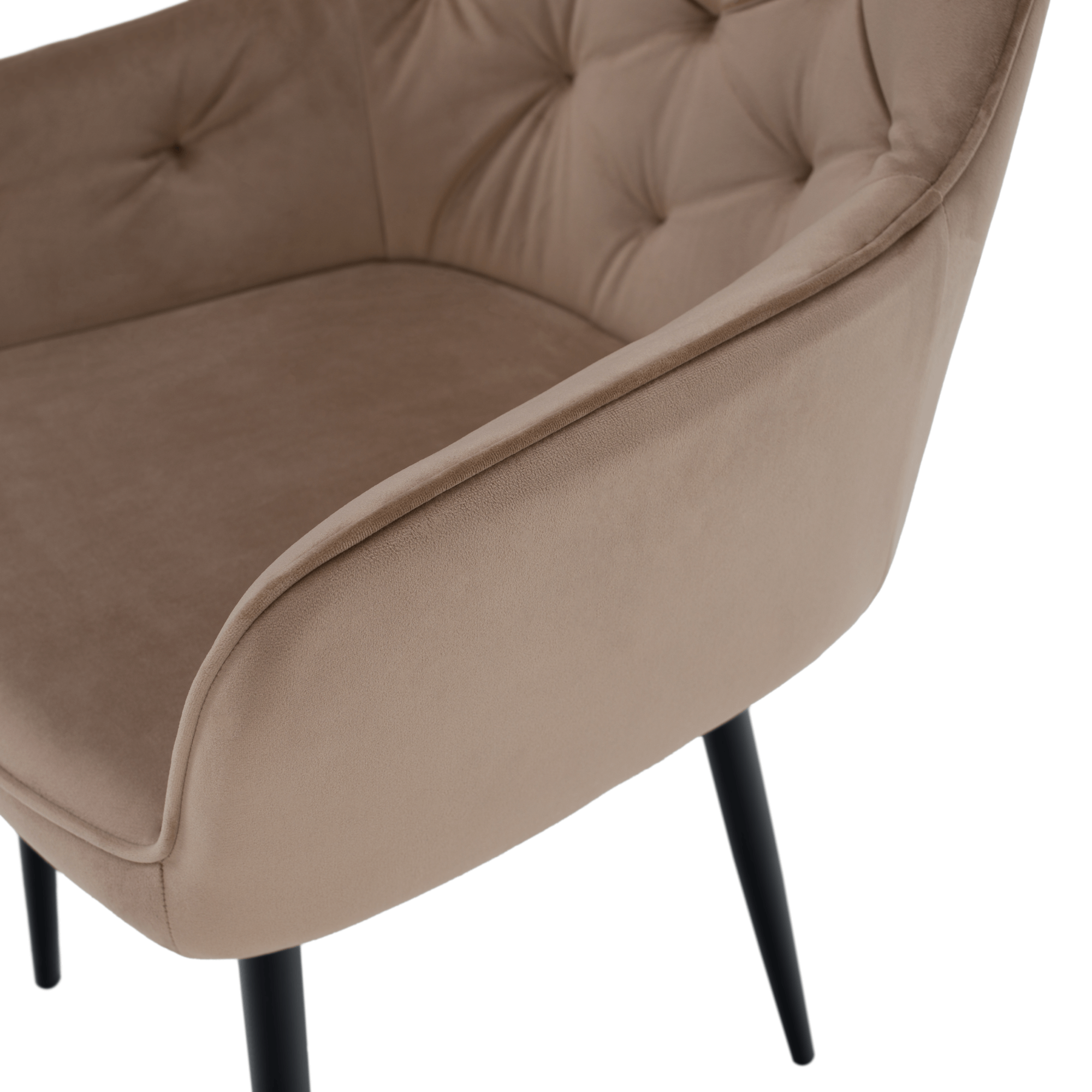 Design fotel, szürke Velvet szövet, VERIO