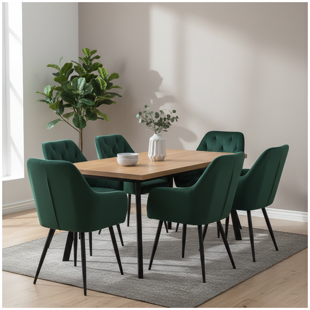 Design fotel, bézs Velvet szövet, VERIO NEW