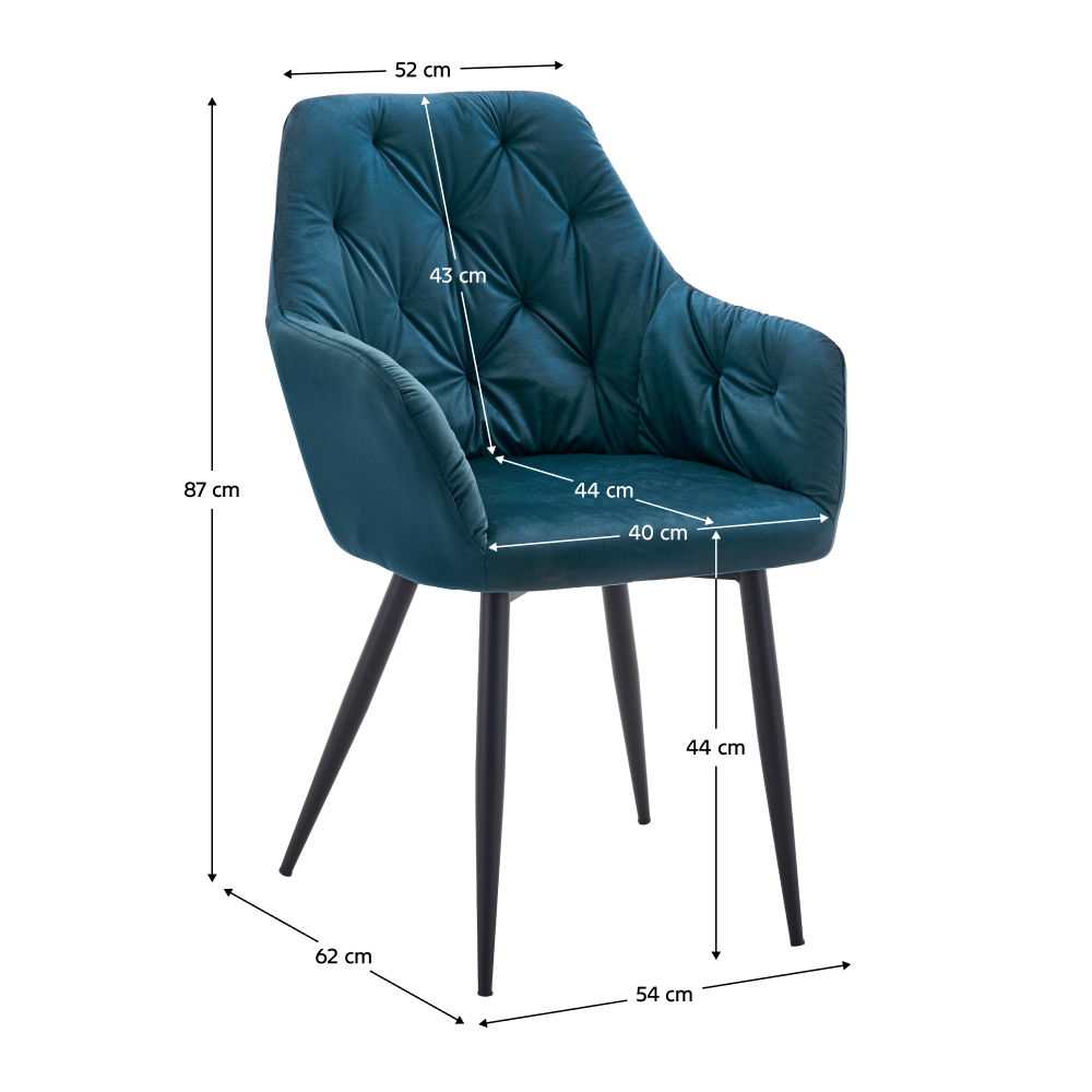Design fotel, bézs Velvet szövet, VERIO NEW
