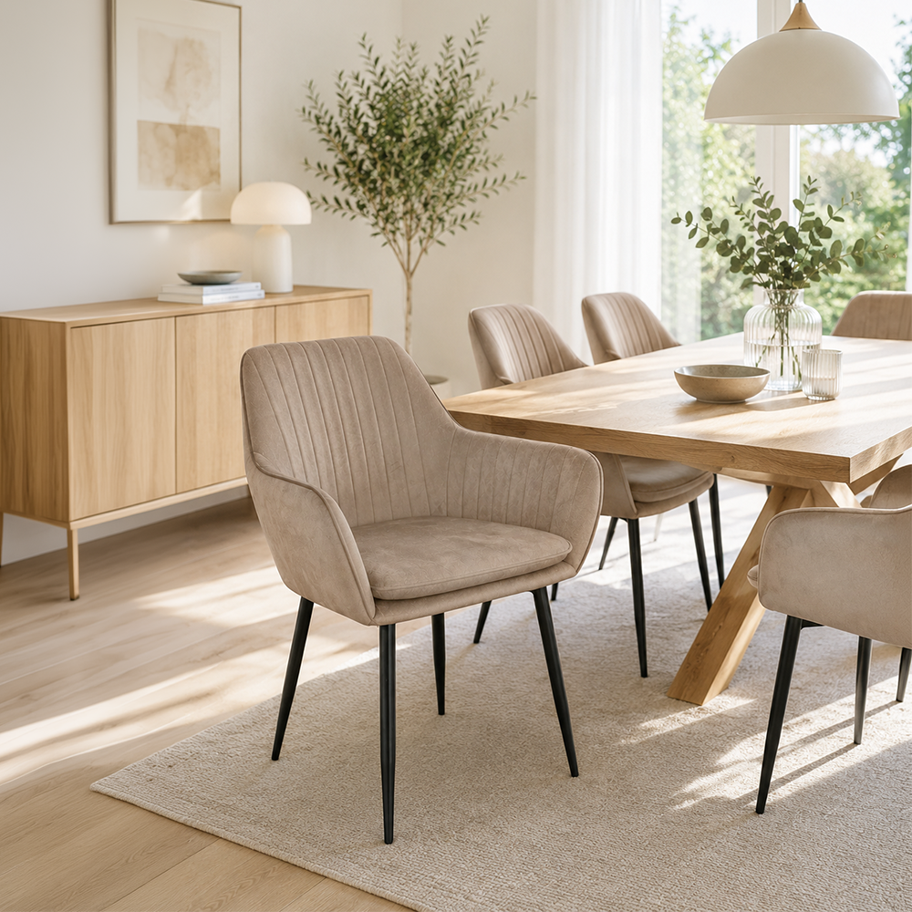 Dizájnos fotel, szürkésbarna Taupe Velvet anyag, ZIRKON NEW